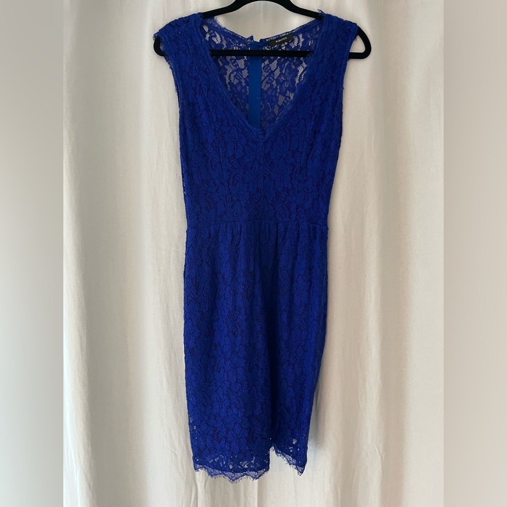 ARITZIA BABATON Blue Lace Dress